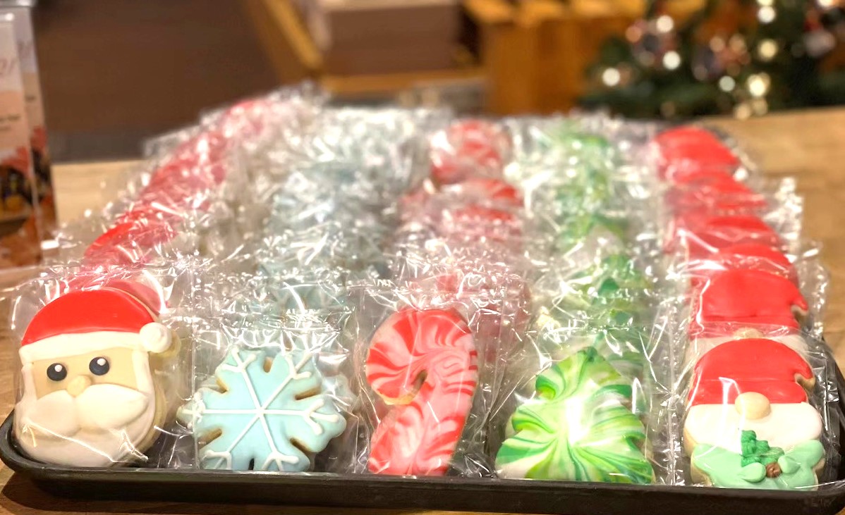 Christmas Cookies Packaged